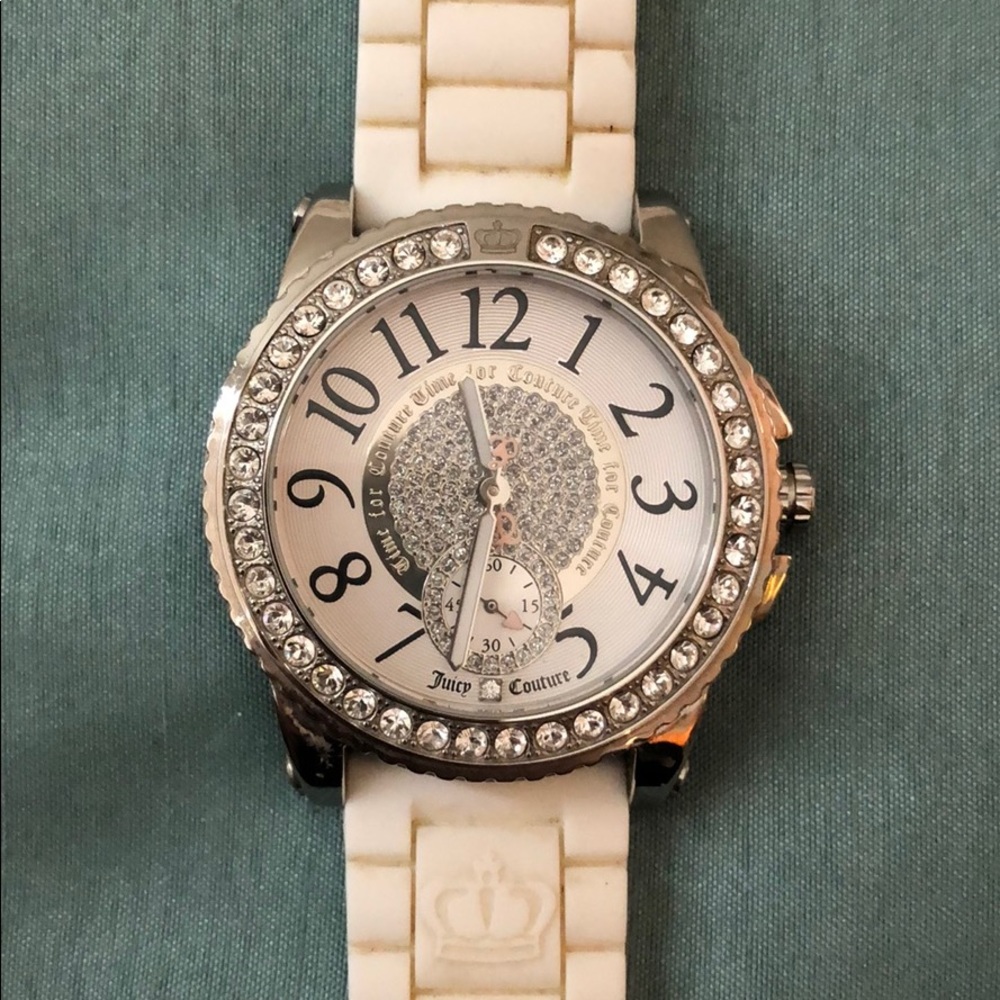 Juicy Couture White Jelly Watch